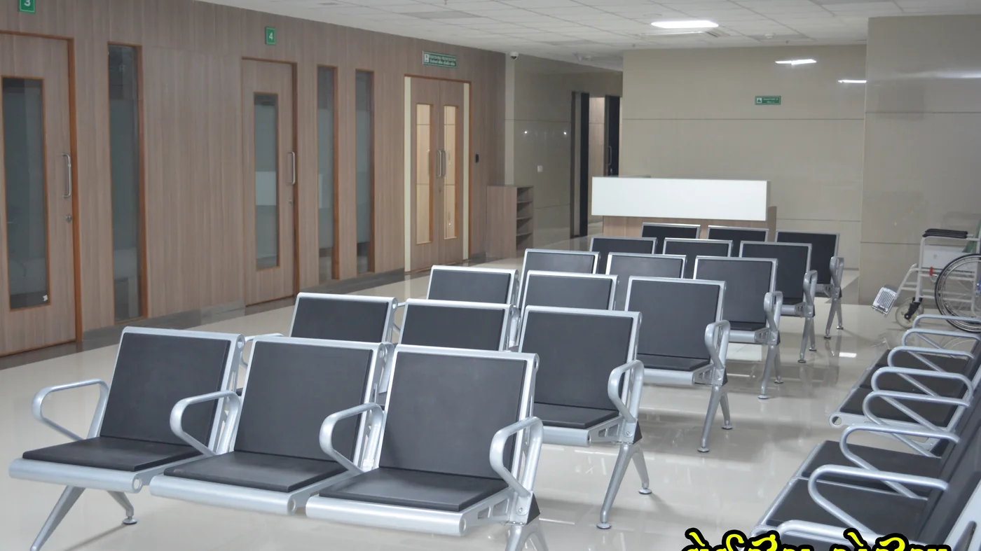 Waiting area outside the consulting rooms