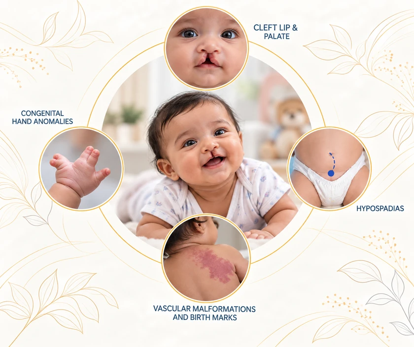 Congenital anomaly surgery for children in Surat